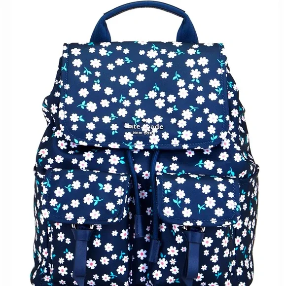 kate spade | Bags | Kate Spade Carley Navy Blue Floral 